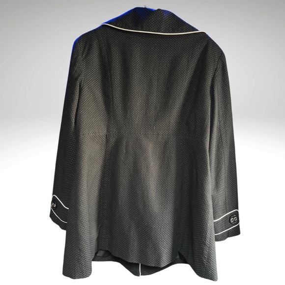 Liz Lange Maternity for Target Poke-A-Dot Black and White Jacket Size XL. - Picture 3 of 17